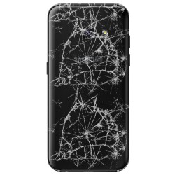 [Réparation] Vitre arrière ORIGINALE Noire pour SAMSUNG Galaxy A3 2017 - A320F à Caen