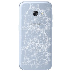 [Réparation] Vitre Arrière ORIGINALE Bleu - SAMSUNG Galaxy A3 2017 - SM-A320F / SM-A320FL à Caen