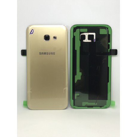Vitre arrière ORIGINALE Or pour SAMSUNG Galaxy A5 2017 - A520F - Présentation avant / arrière