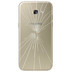 [Réparation] Vitre arrière ORIGINALE Or pour SAMSUNG Galaxy A5 2017 - A520F à Caen