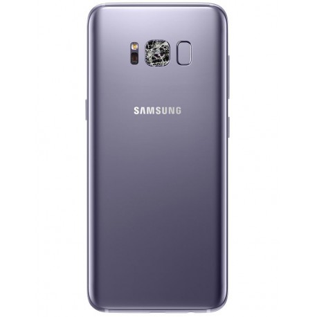 [Réparation] Vitre de Caméra Arrière ORIGINALE Noire - SAMSUNG Galaxy S8+ - SM-G955F