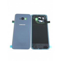 Vitre arrière ORIGINALE Bleue Océan pour SAMSUNG Galaxy S8+ - G955F - Présentation avant / arrière