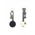 Nappe de bouton HOME Noir Complète + Touch ID ORIGINAL - iPhone 7 / 7 Plus
