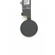 Nappe de bouton HOME Noir de Jais Complète + Touch ID ORIGINAL - iPhone 7 / 7 Plus