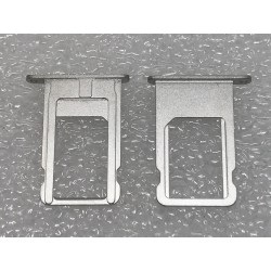 Tiroir de carte sim ORIGINAL - iPhone 6 Plus Argent