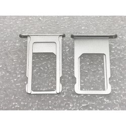 Tiroir de carte sim ORIGINAL - iPhone 6S Plus Argent
