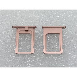 Tiroir de carte sim ORIGINAL - iPhone SE Or Rose