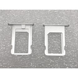 Tiroir de carte sim ORIGINAL - iPhone 5S / SE Argent