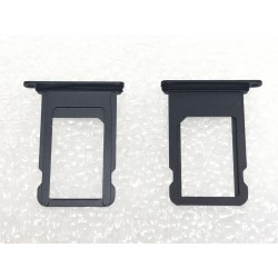 Tiroir de carte sim ORIGINAL - iPhone 7 Noir