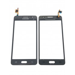 Vitre Tactile ORIGINALE Grise Foncée + Adhésifs - SAMSUNG Galaxy Grand Prime VE – G531F