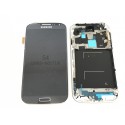 Bloc Avant ORIGINAL Noir / Bleu - SAMSUNG Galaxy S4 - i9505 / i9515