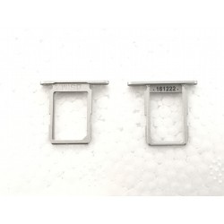 Tiroir de carte sim Argent ORIGINAL - SAMSUNG Galaxy S6 - G920F Blanc ou Bleu