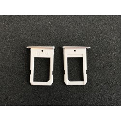 Tiroir de carte sim Gris Foncé ORIGINAL - SAMSUNG Galaxy S6 Edge - G925F Noir