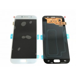 Bloc écran ORIGINAL Bleu pour SAMSUNG Galaxy A5 2017 - A520F - Présentation avant / arrière