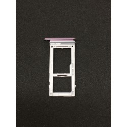 Tiroir de carte double SIM et carte SD Ultra Violet ORIGINAL pour SAMSUNG Galaxy S9+ - G965F - Présentation avant