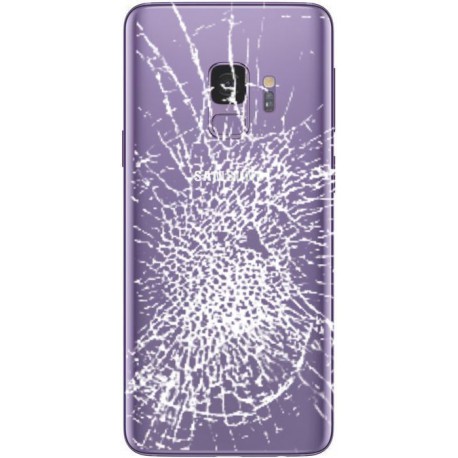 [Réparation] Vitre Arrière ORIGINALE Ultra Violet - SAMSUNG Galaxy S9 / SM-G960F Simple SIM