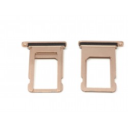 Tiroir de carte sim ORIGINAL - iPhone 8 Plus Or