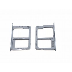 Tiroir de carte sim et carte SD Bleu ORIGINAL - SAMSUNG Galaxy J3 2017 / SM-J330F / SM-J330FN / SM-J330/DS