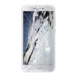 [Réparation] Écran Complet ORIGINAL Blanc - HUAWEI P8 Lite 2017 à Caen