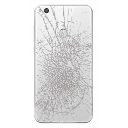 [Réparation] Vitre Arrière ORIGINALE Blanche avec Lecteur d'empreinte - HUAWEI P8 Lite 2017 à Caen