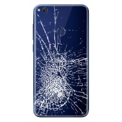 [Réparation] Vitre Arrière ORIGINALE Bleue avec Lecteur d'empreinte - HUAWEI P8 Lite 2017 à Caen