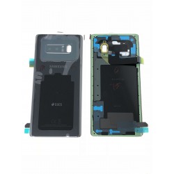 Vitre Arrière ORIGINALE Noire Carbone - SAMSUNG Galaxy Note8 / SM-N950F/DS