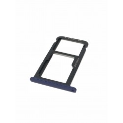Tiroir de carte sim et carte SD Bleu ORIGINAL - HUAWEI P8 Lite 2017
