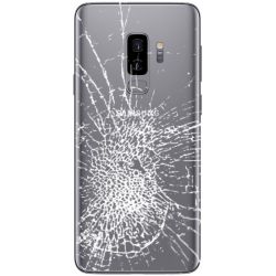 [Réparation] Vitre Arrière ORIGINALE Gris Titane - SAMSUNG Galaxy S9+ / SM-G965F/DS - Double SIM à Caen