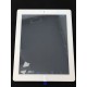 Vitre tactile qualité originale Blanche avec adhésifs pour iPad 2 - Présentation Avant