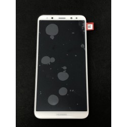Bloc écran complet ORIGINAL Blanc pour HUAWEI Mate 10 Lite Or - Présentation avant
