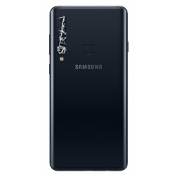 [Réparation] Vitre de caméra arrière ORIGINALE Noire pour SAMSUNG Galaxy A9 2018 - A920F à Caen