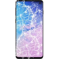 [Réparation] Bloc écran complet ORIGINAL Noir Prisme pour SAMSUNG Galaxy S10 - G973F à Caen