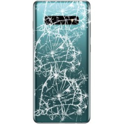 [Réparation] Vitre arrière ORIGINALE Verte Prisme pour SAMSUNG Galaxy S10 - G973F à Caen