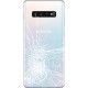 [Réparation] Vitre arrière ORIGINALE Blanche Prisme pour SAMSUNG Galaxy S10+ - G975F
