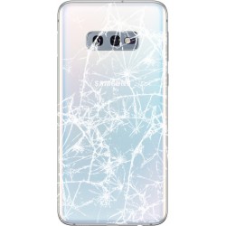 [Réparation] Vitre arrière ORIGINALE Blanc Prisme pour SAMSUNG Galaxy S10e - G970F à Caen