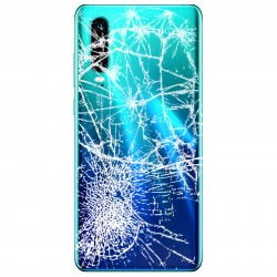 [Réparation] Vitre arrière ORIGINALE Bleu Aurore pour HUAWEI P30 à Caen