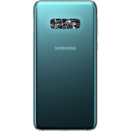 [Réparation] Vitre de caméra arrière ORIGINALE Vert Prisme pour SAMSUNG Galaxy S10e - G970F à Caen