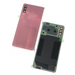 Vitre arrière ORIGINALE Rose pour SAMSUNG Galaxy A7 2018 - A750F - Présentation avant / arrière
