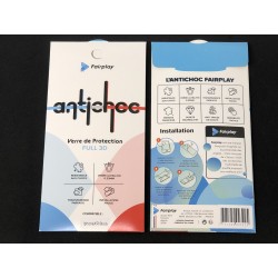 Film verre trempé pour iPhone Xr ou iPhone 11 - Présentation avant / arrière