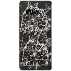 [Réparation] Vitre arrière ORIGINALE Noire Céramique pour SAMSUNG Galaxy S10+ - G975F à Caen