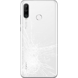 [Réparation] Vitre arrière ORIGINALE Blanche pour HUAWEI P30 Lite à Caen