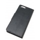 Housse de Protection Bravo Diary noire pour iPhone 6 ou iPhone 6S - Présentation arrière