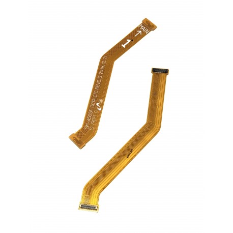 Nappe de liaison connecteur de l'écran vers carte mère ORIGINALE pour SAMSUNG Galaxy A50 - A505F - Présentation avant / arrière