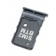 Tiroir de carte double SIM Noir ORIGINAL pour SAMSUNG Galaxy A80 - A805F - Présentation arrière