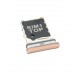 Tiroir de carte double SIM Or Rose ORIGINAL pour SAMSUNG Galaxy A80 - A805F - Présentation de côté