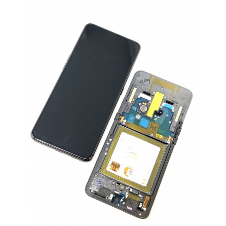 Bloc écran complet ORIGINAL Noir pour SAMSUNG Galaxy A80 - A805F - Présentation avant / arrière