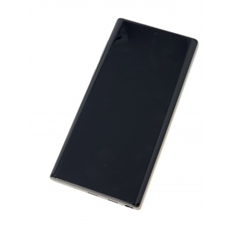Bloc écran complet ORIGINAL Argent Stellaire pour SAMSUNG Galaxy Note10 - N970F - Présentation avant