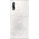[Réparation] Vitre arrière ORIGINALE Blanche pour SAMSUNG Galaxy Note10 - N970F