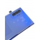 Vitre arrière ORIGINALE Bleue pour SAMSUNG Galaxy Note10+ - N975F - Présentation avant haut