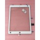 Vitre tactile qualité originale blanche avec adhésifs pour iPad 6 - A1893 - A1954 - Présentation avant
